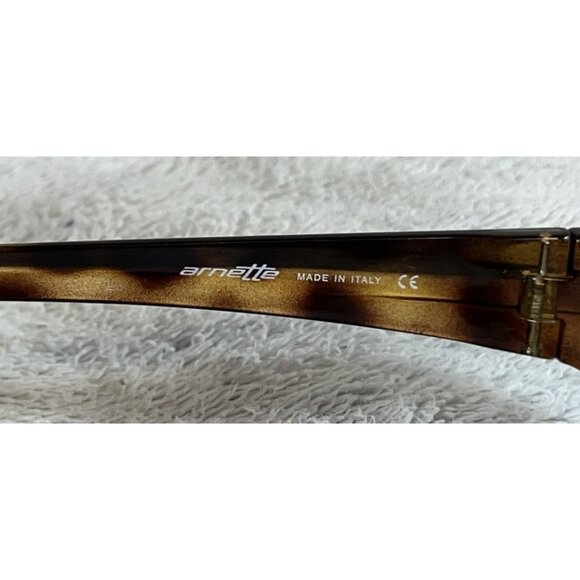 Vintage Arnette Falcon Brown Tortoise Sports Wrap Sunglasses 210-6702 Italy - Picture 7 of 8